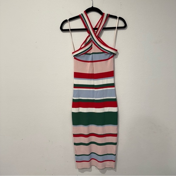 Ted Baker Lyndiaa Tutti Frutti Bodycon Ribbed Knit Sweater Dress 4 - Picture 6 of 7